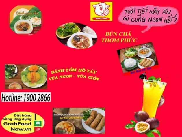 Bún Chả Sinh Từ - Món ăn giản dị, hương vị truyền thống.